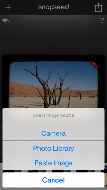 Snapseed: unique photos in a few seconds [Free]